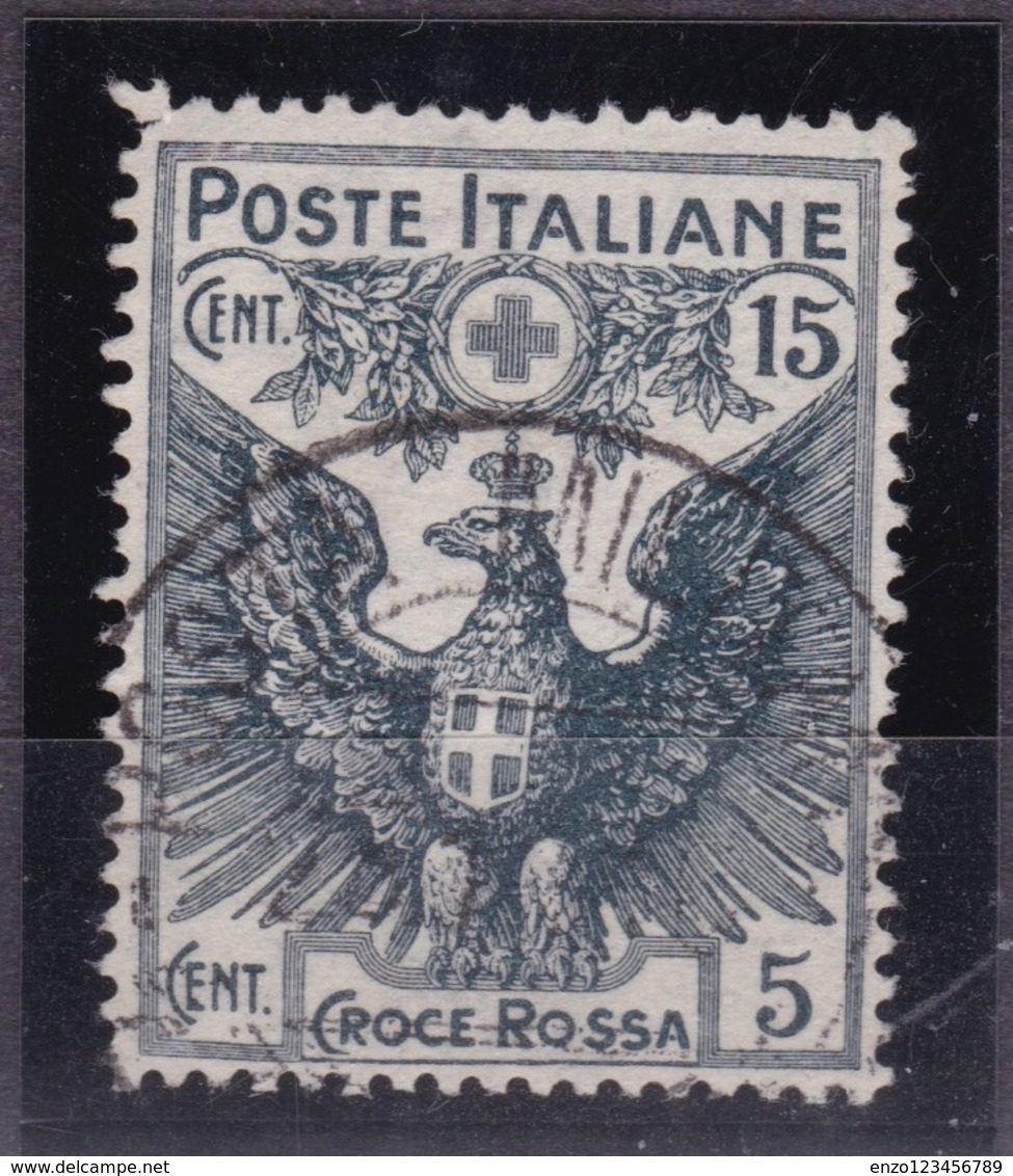 1915/16 PRO CROCE ROSSA IL CENT 15+5 - Usati