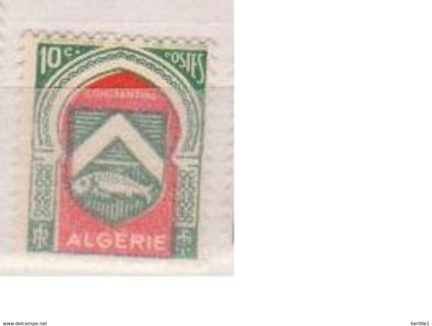 ALGERIE         N°  YVERT  :   254     NEUF AVEC  CHARNIERES      ( Ch 1/21  ) - Neufs