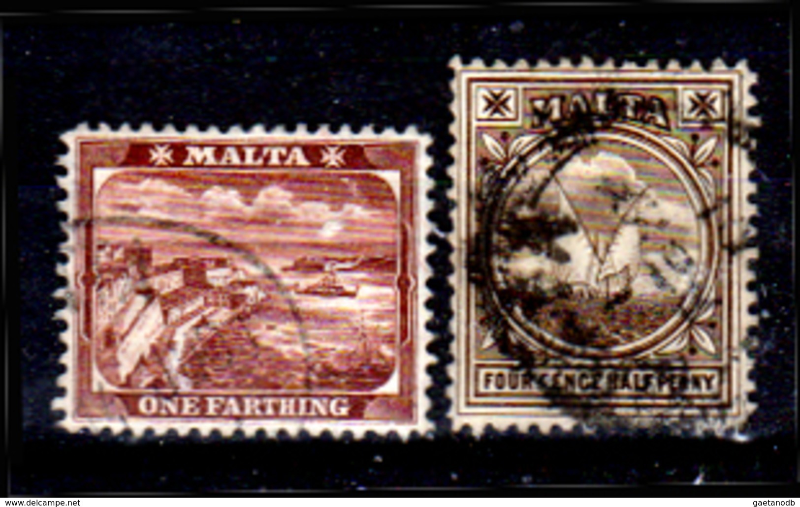 Malta-048 - Emissione 1899-1900 (o) Used - Senza Difetti Occulti. - Malta