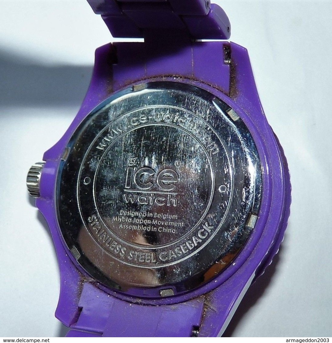 VRAIE MONTRE FEMME ICE WATCH VIOLET CLASSIC SOLID PURPLE TBE DANS SA BOITE - Montres Modernes