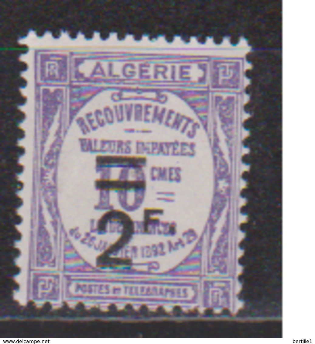 ALGERIE         N°  YVERT  :   TAXE 24   NEUF AVEC  CHARNIERES      ( Ch 1/22  ) - Timbres-taxe