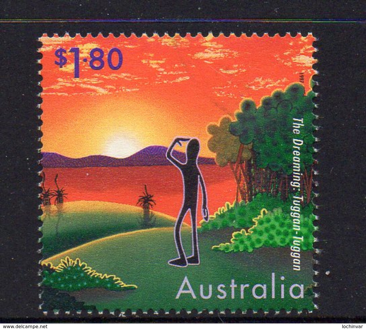 AUSTRALIA, 1997 $1.80 THE DREAMING F.USED - Used Stamps