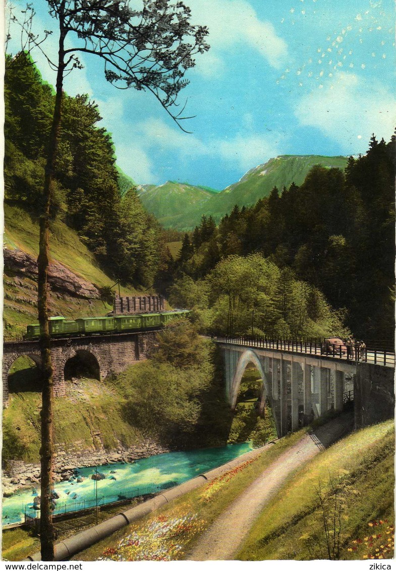 Austria - Bregenzerwald - Bahn - Trains - Trains