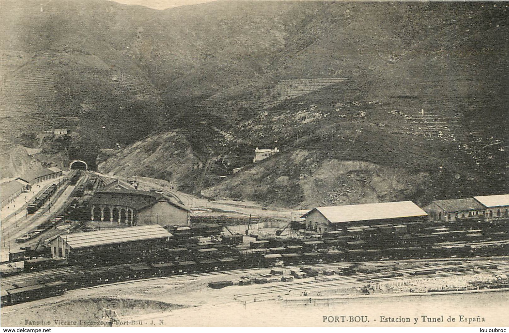 PORT BOU ESTACION LA GARE - Gerona