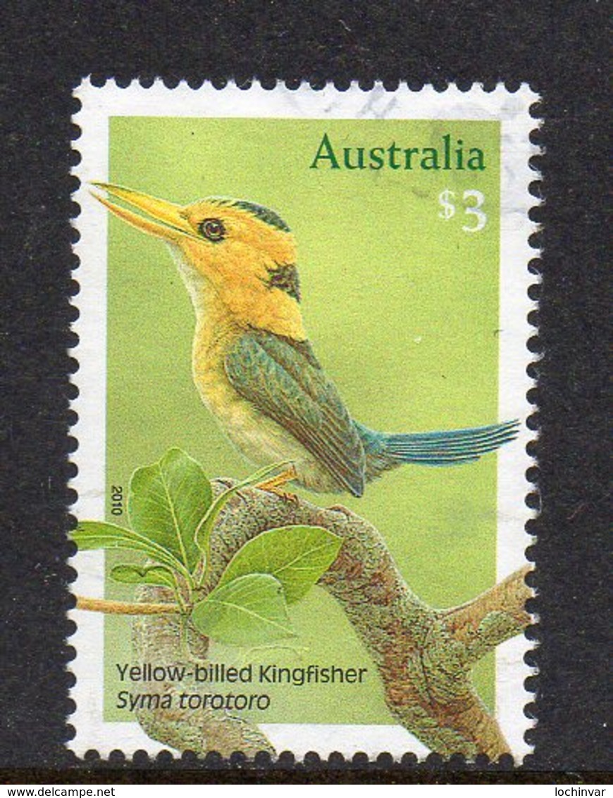 AUSTRALIA, 2010 $3 KINGFISHER F.USED - Oblitérés