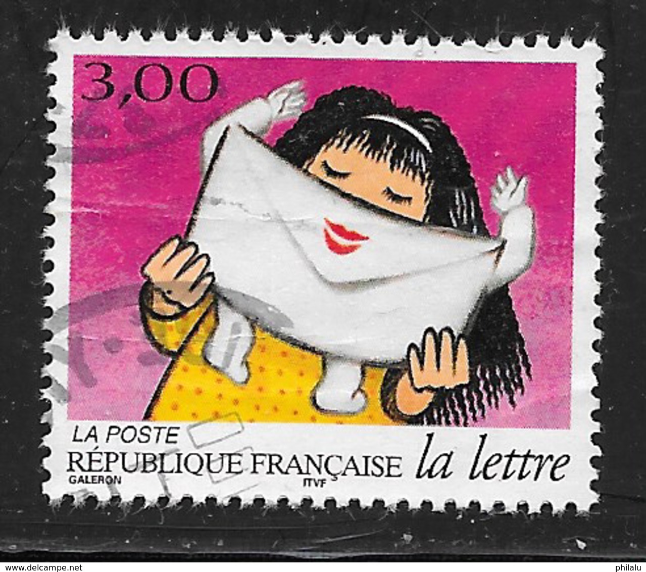 FRANCE 3064  Les Journées De La Lettre La Réception De La Lettre - Oblitérés