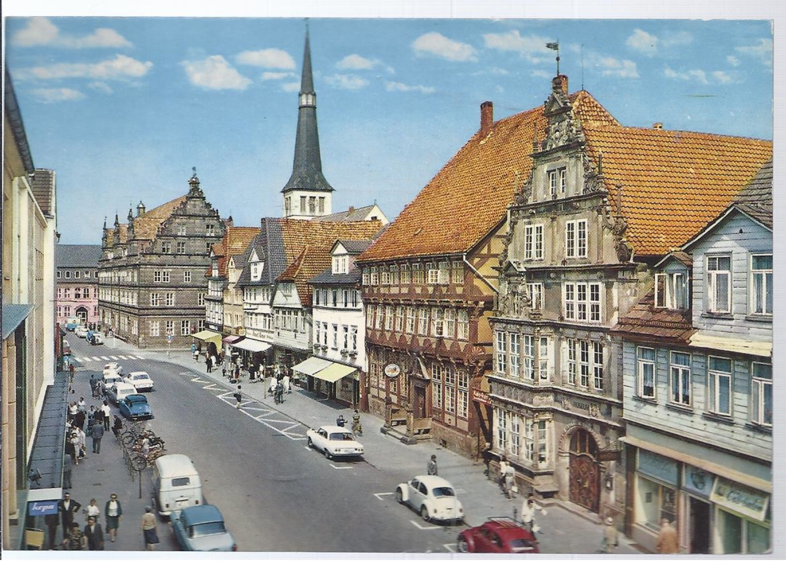 AK-19599-072 - Hameln  Weser - Oberstrasse Mit Museum - Hameln (Pyrmont)