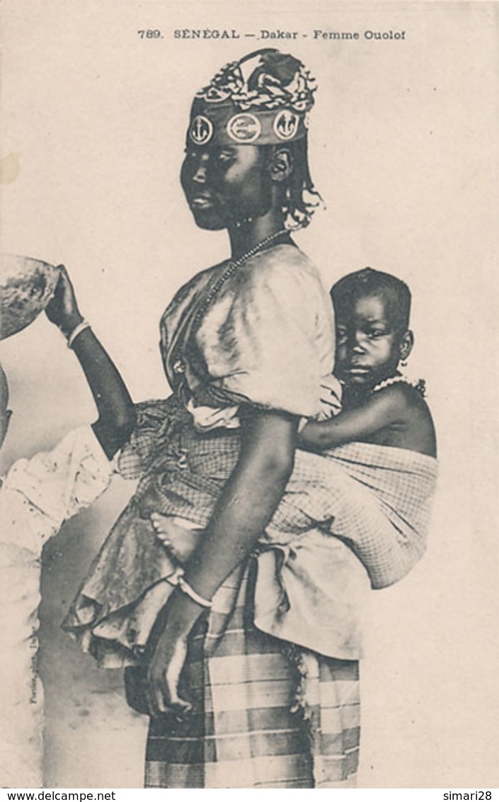 DAKAR - N° 789 - FEMME OUOLOF - Sénégal