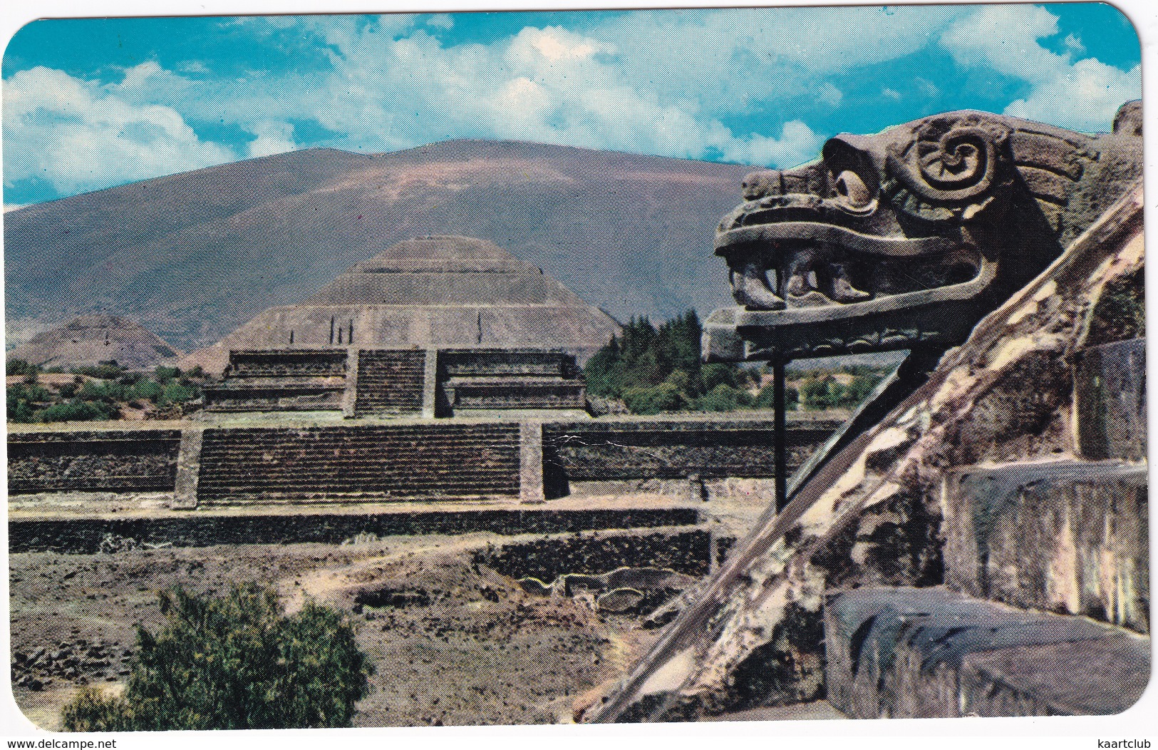 San Juan Teotihuacan - 'Temple Of Quetzalcoatl' - Pyramids Sun And Moon - Zona Arqueologica - (Mexico) - Mexico