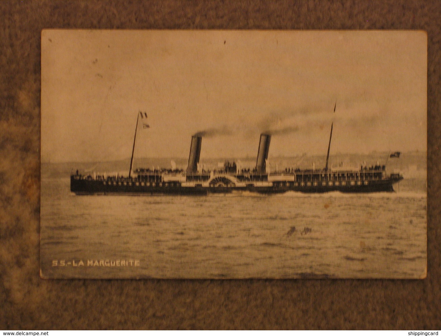 PADDLE STEAMER LA MARGUERITE - Steamers