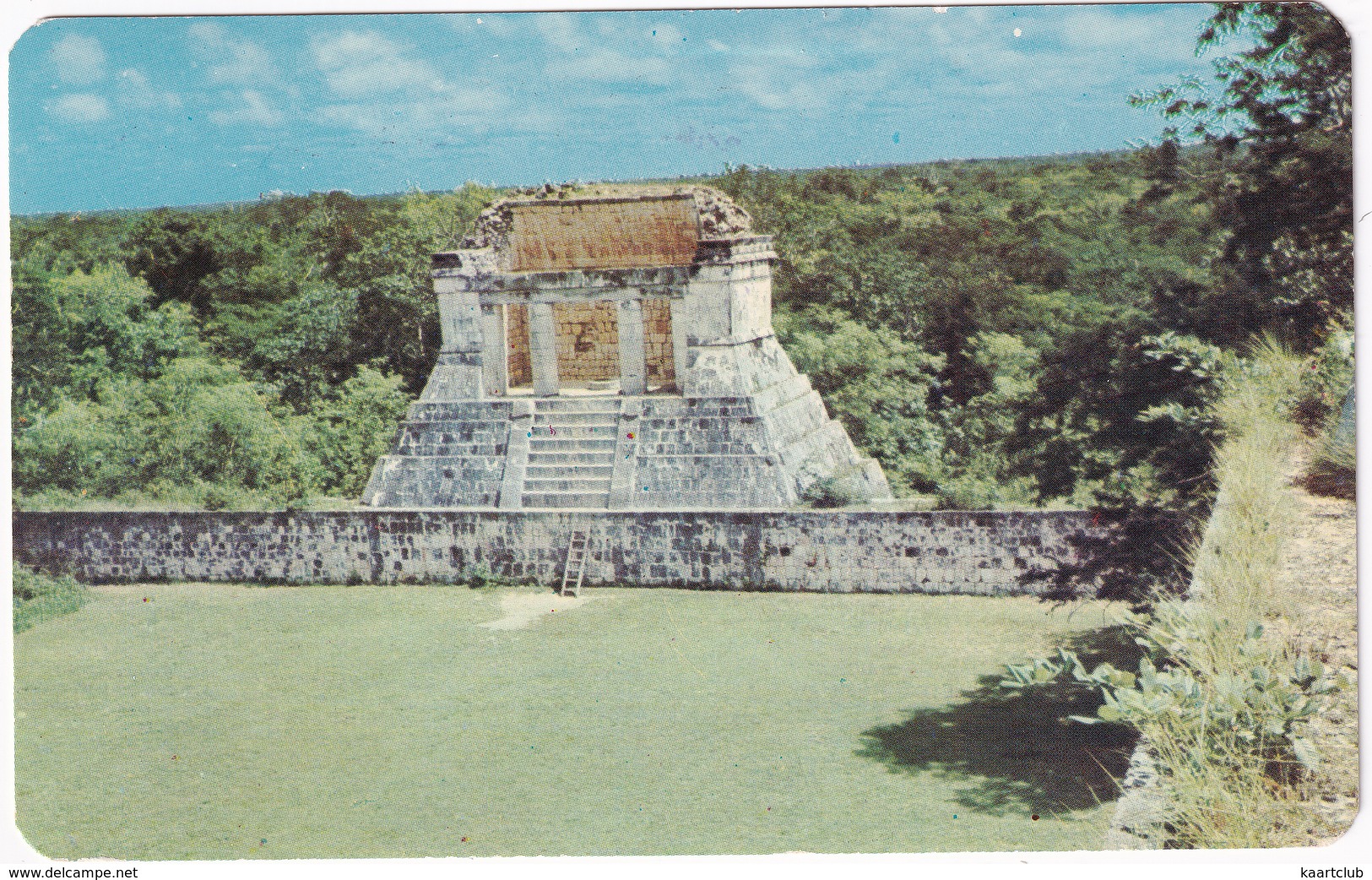 Chichen-Itza, Yuc. - El Trono En El Juego De Pelota - Play Ball Trone - (Mexico) - Mexico