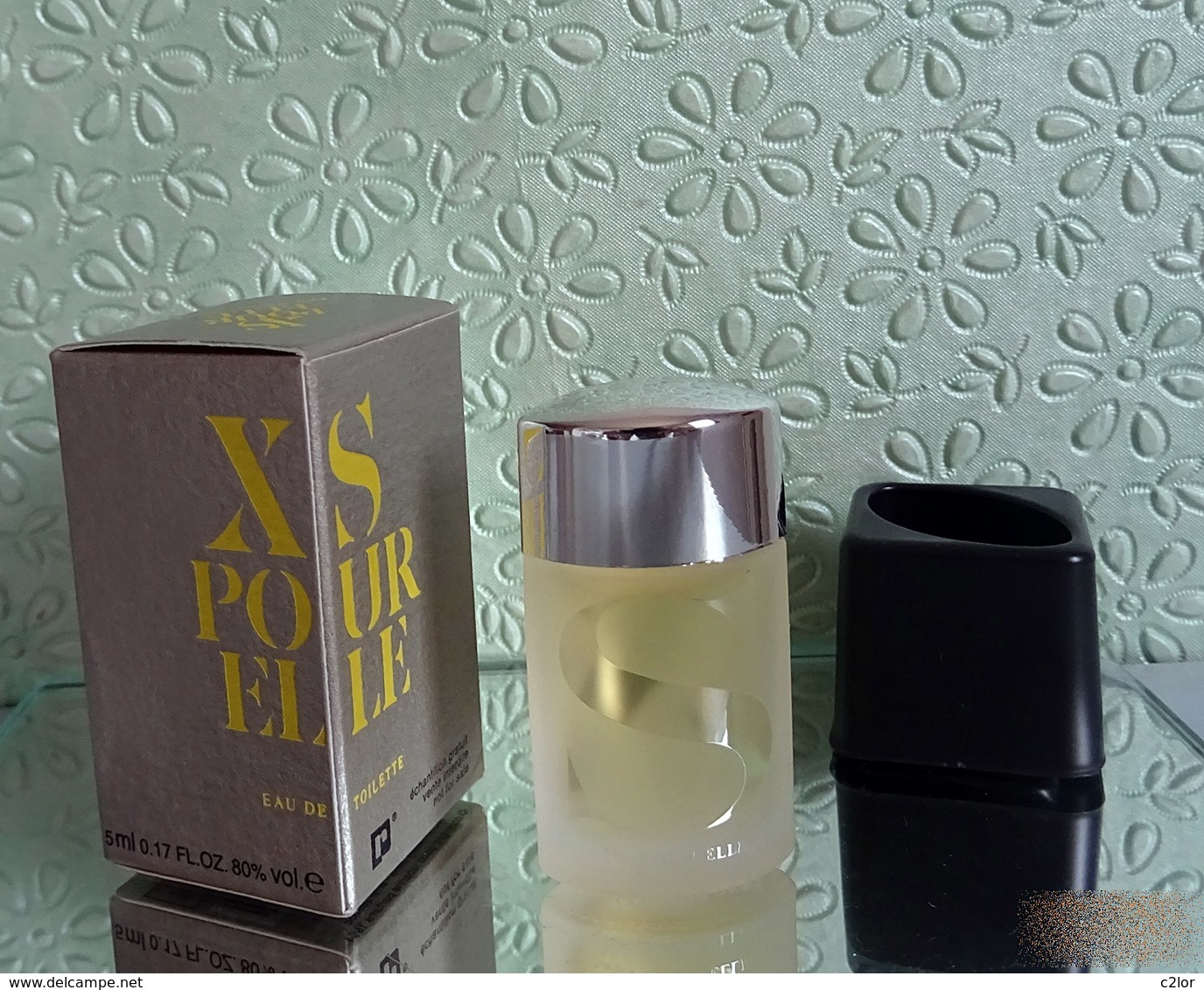 Miniature  "XS POUR ELLE" De PACO RABANNE Eau De Toilette 5 Ml Dans Sa Boite - Miniatures Femmes (avec Boite)