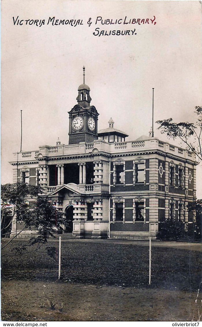 RHODESIE / Zimbabwe  - Salisbury - Victoria Memorial & Public Library - Zimbabwe