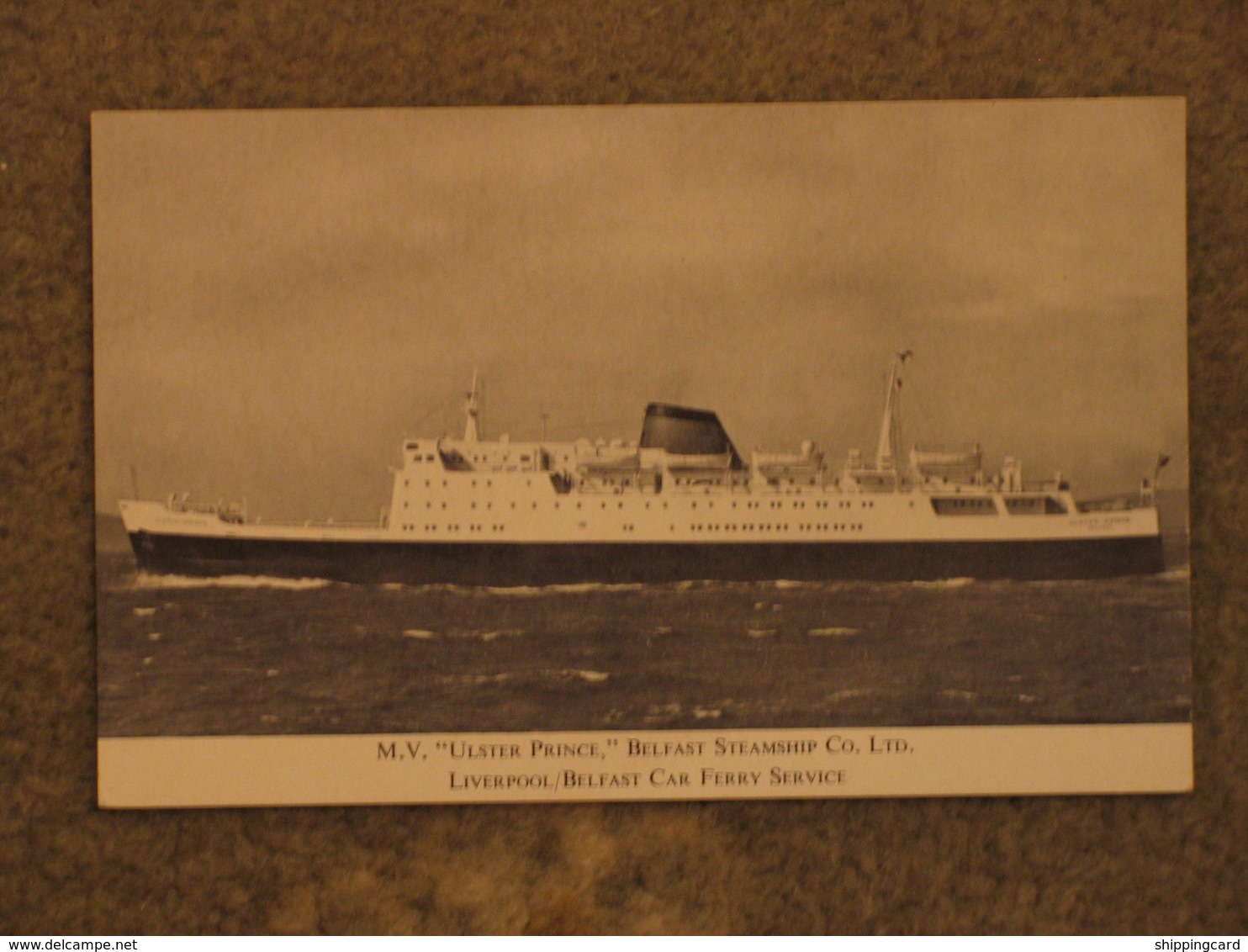 BELFAST STEAMSHIP CO ULSTER PRINCE - Ferries