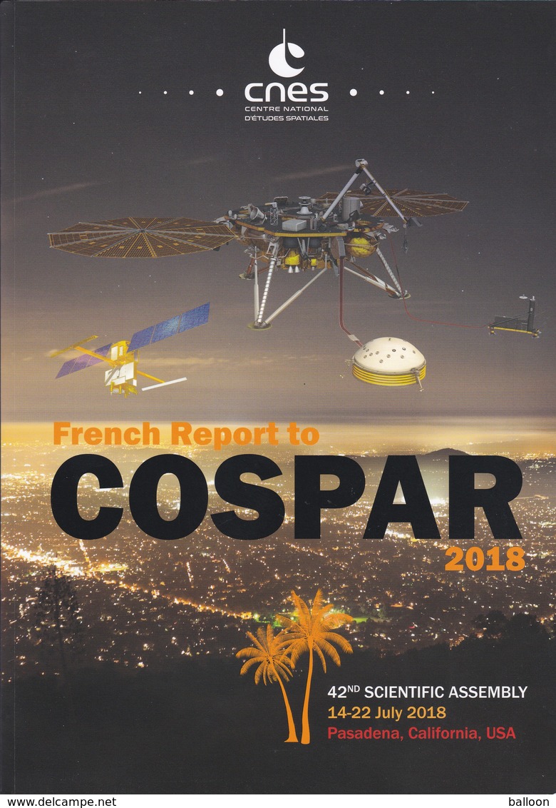 Rapport De La 42° Assemblée Scientifique - CNES - COSPAR 2018 - En Anglais - Altri & Non Classificati