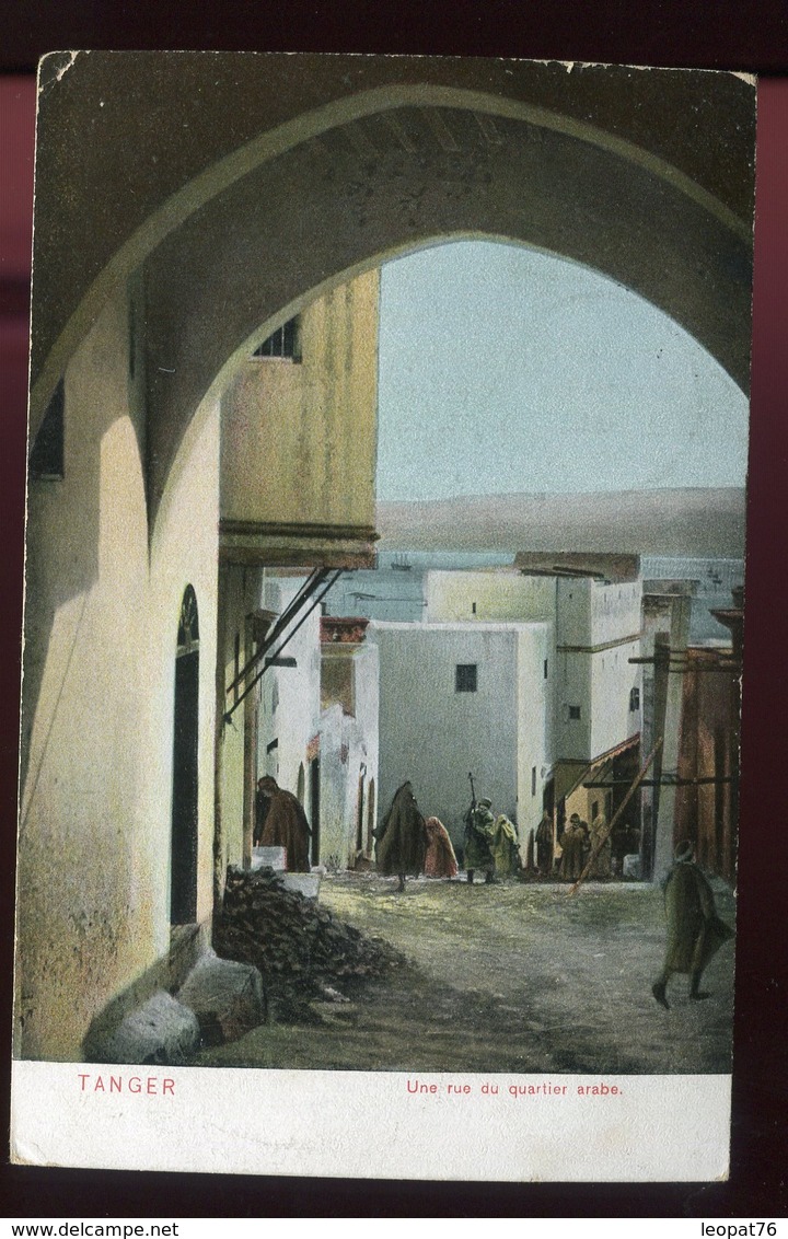 Maroc - Type Blanc De Tanger Sur Carte Postale En 1909 Pour Saint Pol - Prix Fixe - Réf F75 - Covers & Documents