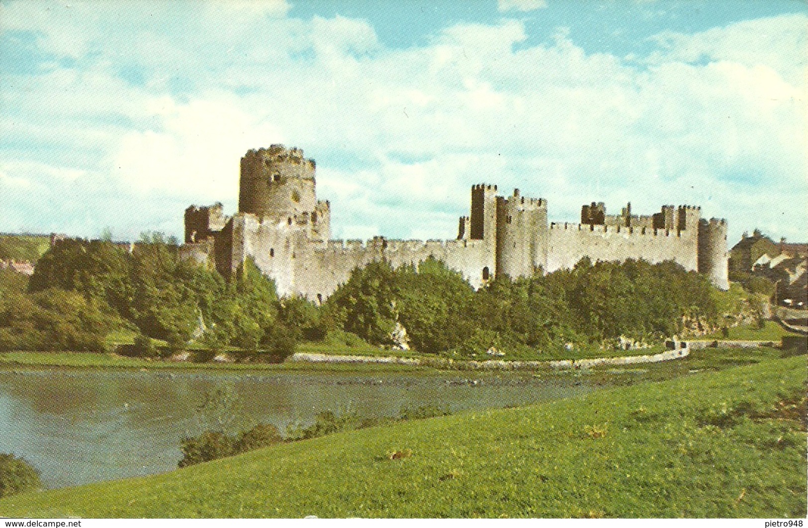 Pembroke (Wales, Galles, U.K.) The Castle, Le Chateau, Der Schloos, Il Castello - Pembrokeshire