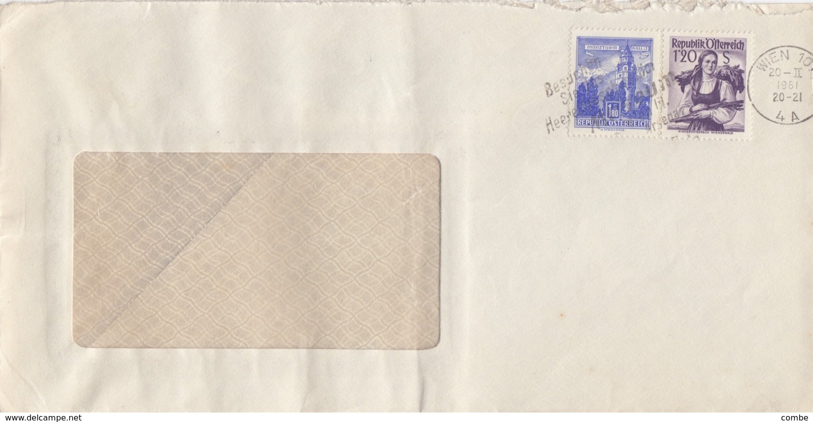 COVER. LETTRE.  AUSTRIA - Sonstige & Ohne Zuordnung