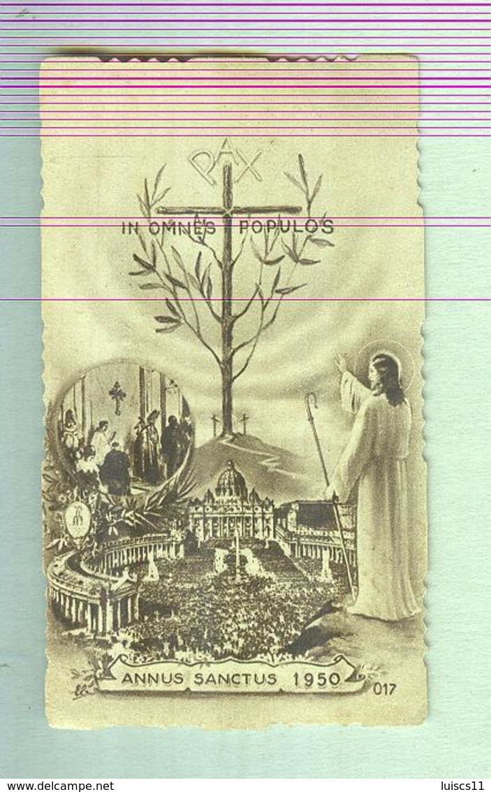 ANNUS SANTCUS 1950...SANTINO....HOLY CARD.....SANTINI - Religione & Esoterismo