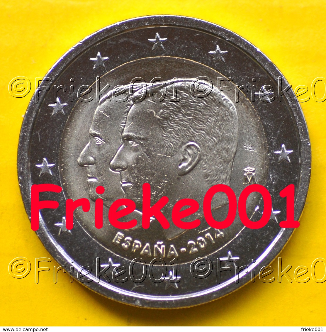 Spanje - Espagne - 2 Euro 2014 Comm.(Felipe) - Spain