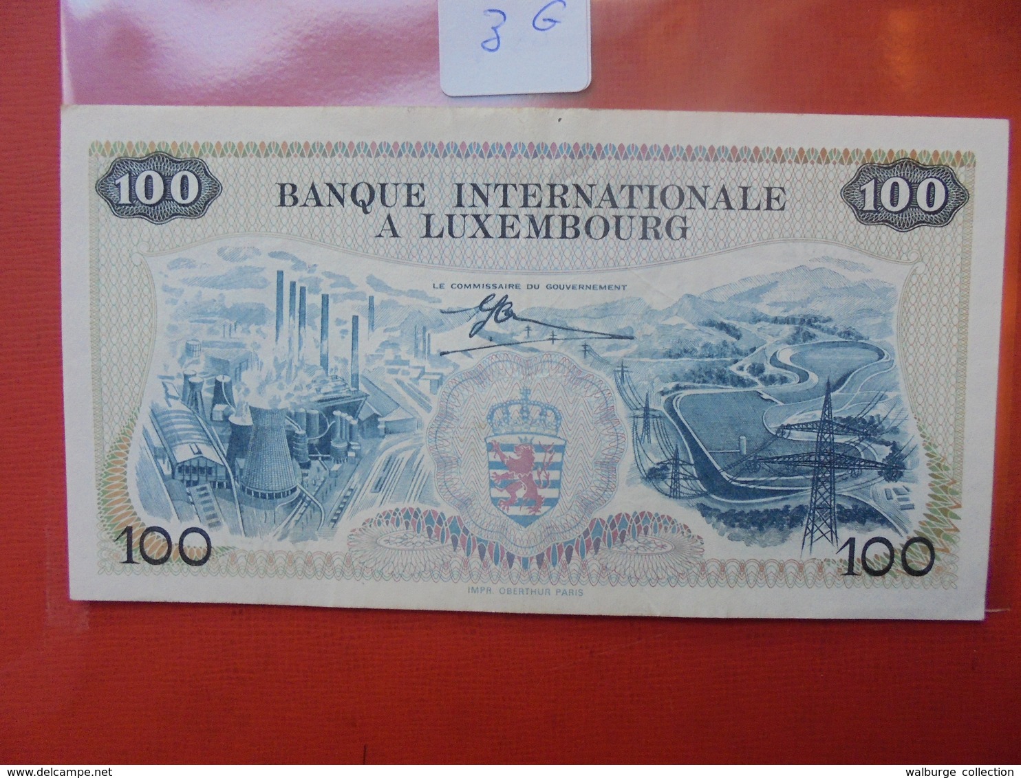 LUXEMBOURG 100 FRANCS 1968 PRESQUE UNC - Luxembourg