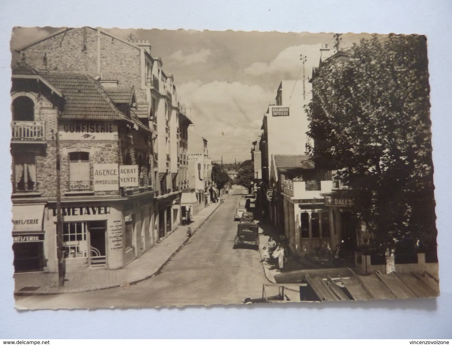 Cartolina Viaggiata "VIROFLAY Le Boulevard De La Liberation" 1959 - Viroflay