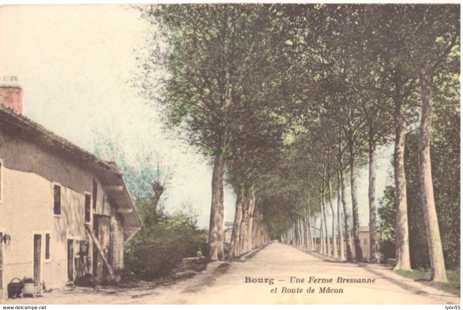 Bourg Une Ferme Bressane Et Route De Macon - Sonstige & Ohne Zuordnung