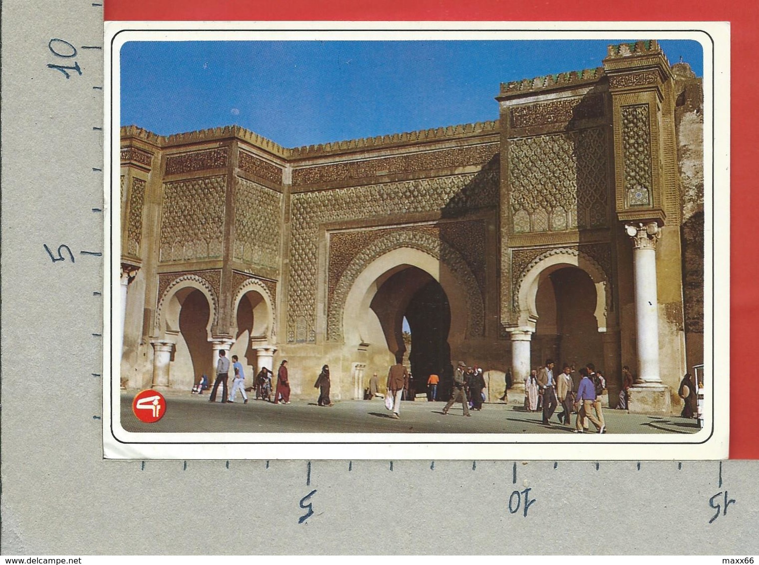 CARTOLINA VG MAROCCO - MEKNES - Bab Mansour 16 Porte - 10 X 15 - ANN. 1999 - Meknes