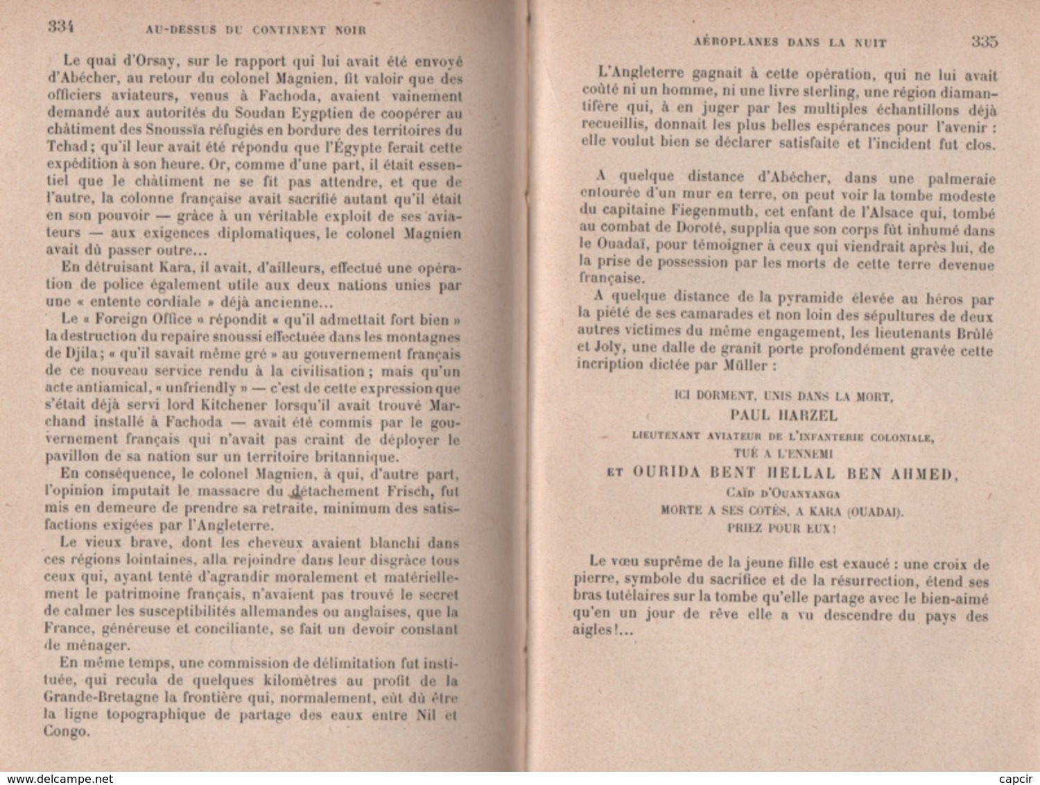 Aviation: ''Au-dessus Du Continent Noir''. (Livre De 1912). Auteur : Capitaine Danrit. (6 Scannes) - 1901-1940