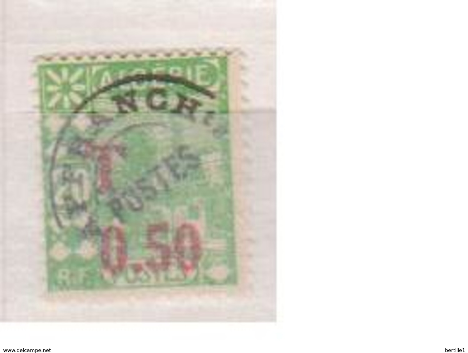 ALGERIE         N°  YVERT  :   TAXE 28     NEUF AVEC  CHARNIERES      ( Ch 1/22  ) - Timbres-taxe