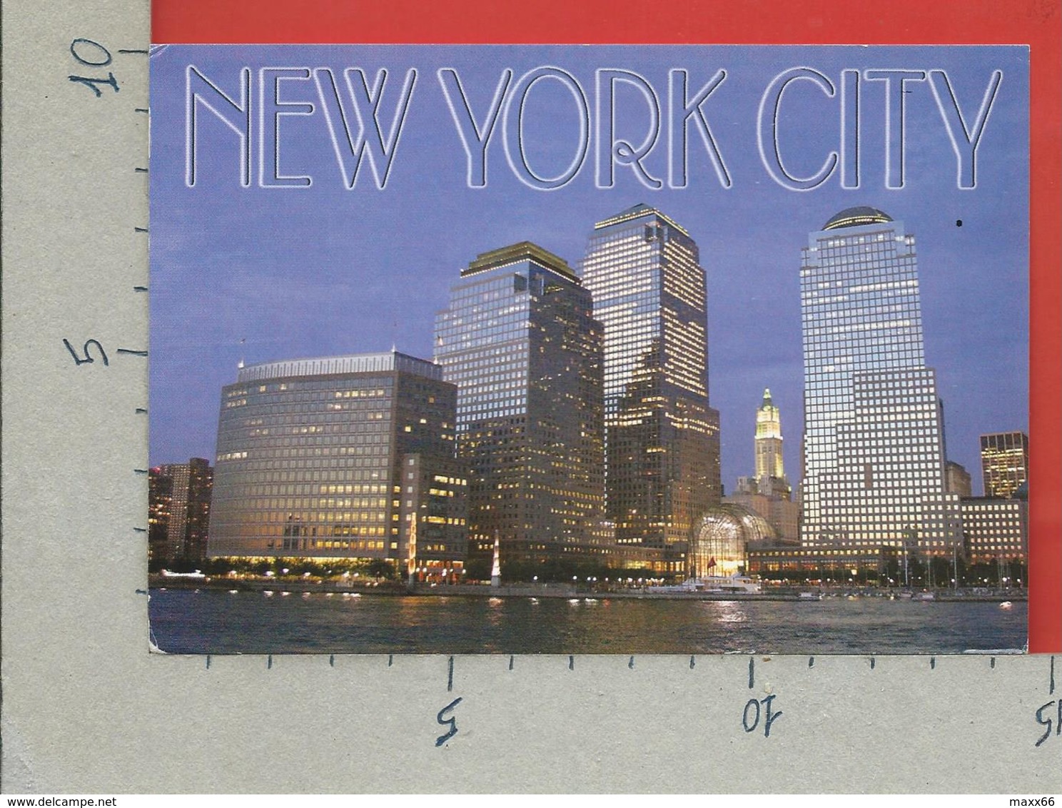 CARTOLINA VG STATI UNITI - NEW YORK CITY - Spectacular Night View Of Lower Manhattan - 10 X 15 - ANN. 2006 - Manhattan