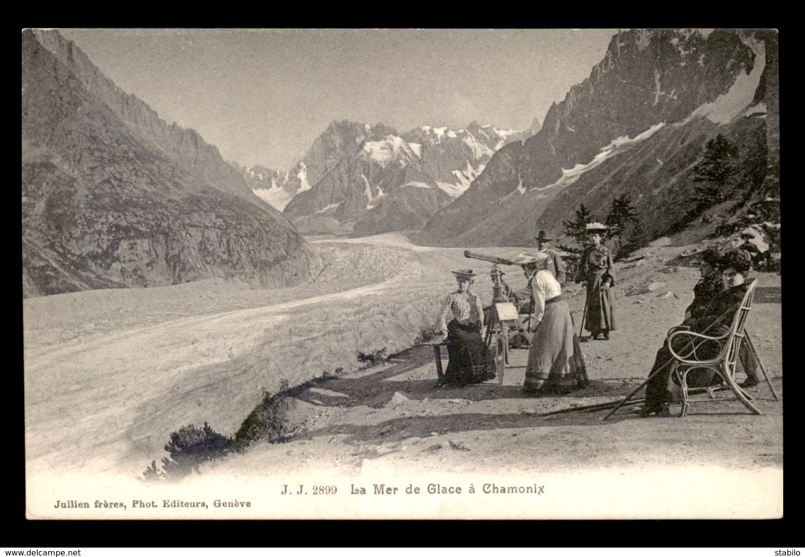 74 - CHAMONIX - LA MER DE GLACE - Chamonix-Mont-Blanc