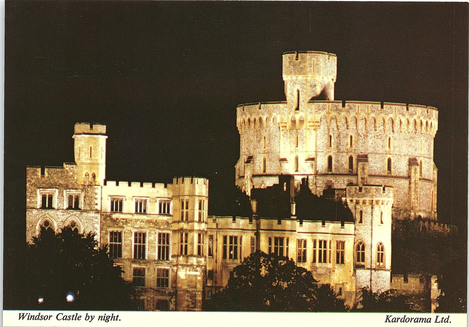 Windsor Castle By Night, Berkshire - Windsor Castle