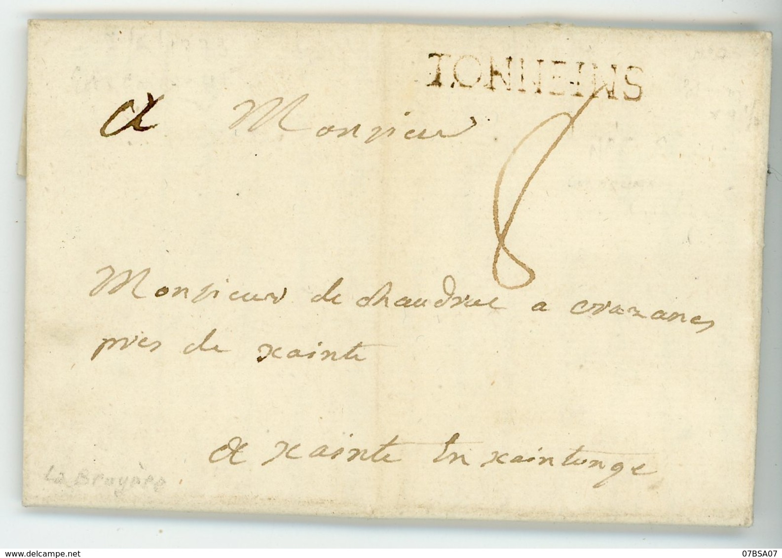 LOT ET GARONNE LAC 1773 TAXE 8 LENAIN N° 6 INDICE 13 COTE 110 EUROS - 1921-1960: Période Moderne