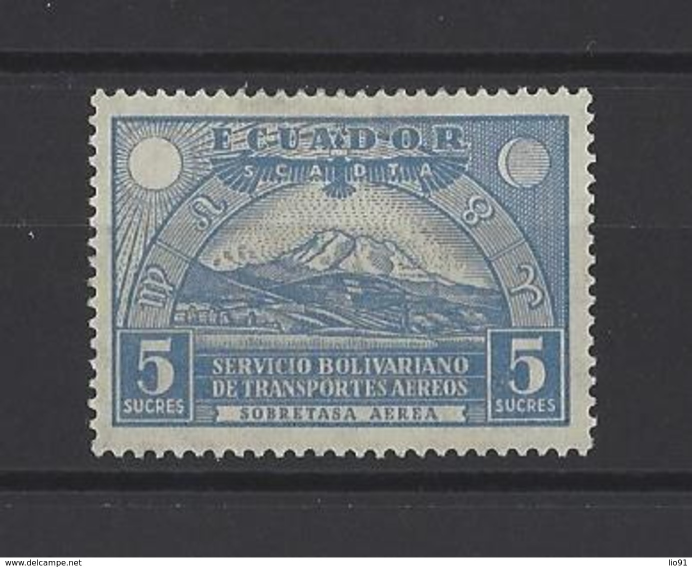 EQUATEUR. YT  PA   N° 13   Neuf *   1929 - Equateur