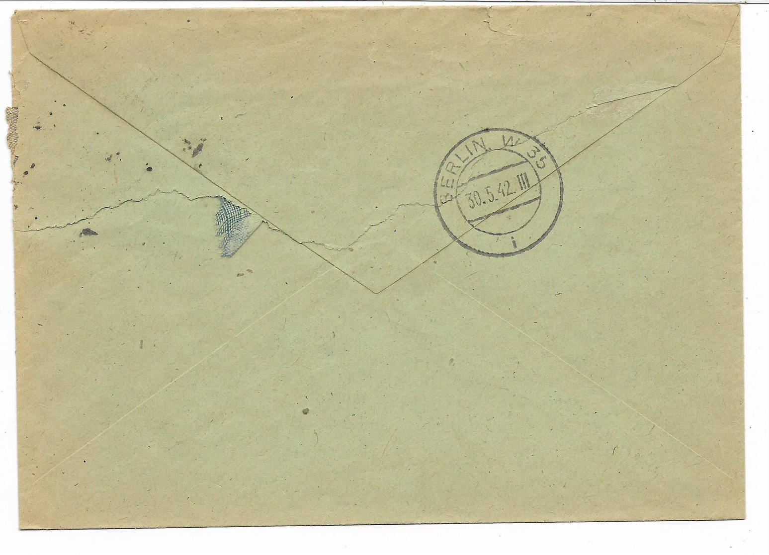 1942- .lettre REC. KÖLN - KÖLNER VERLAGS ANSTALT UND DRUCKEREI Avec Paire De Timbres HINDENBURG Voir 2 Scans - Lettres & Documents