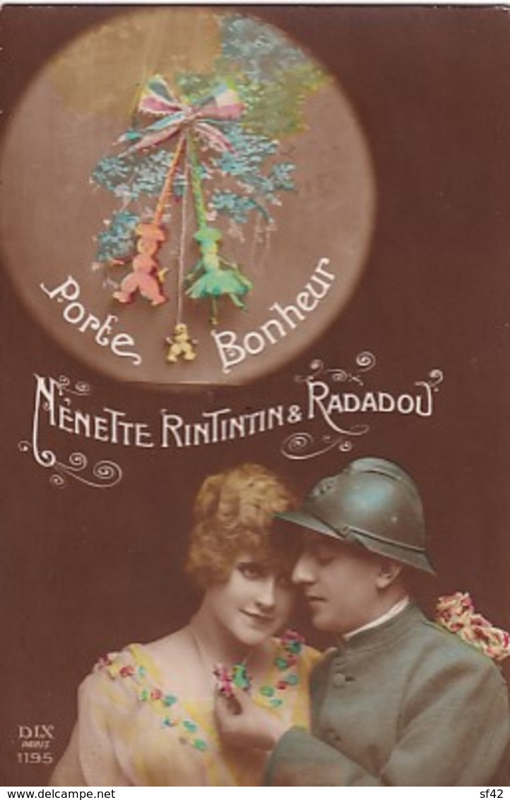 NENETTE. RINTINTIN & RADADOU - Guerre 1914-18