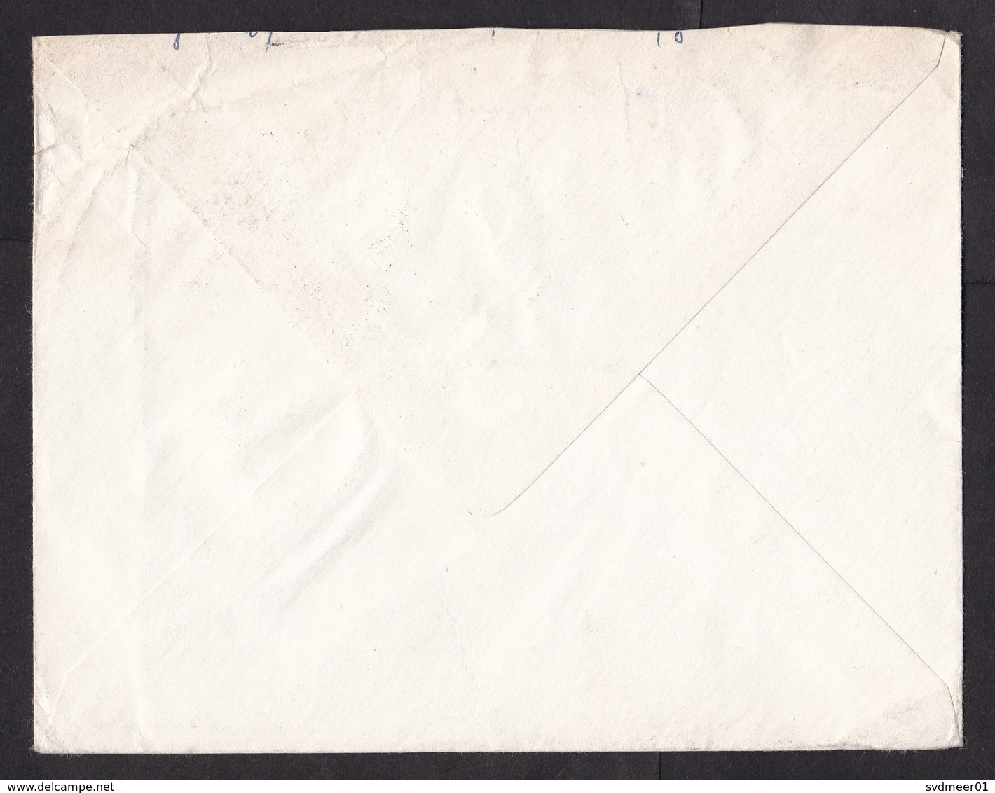Ghana: Airmail Cover To East Germany, 5 Stamps, Flower, Bird, Fish, Harbour (damaged!) - Ghana (1957-...)