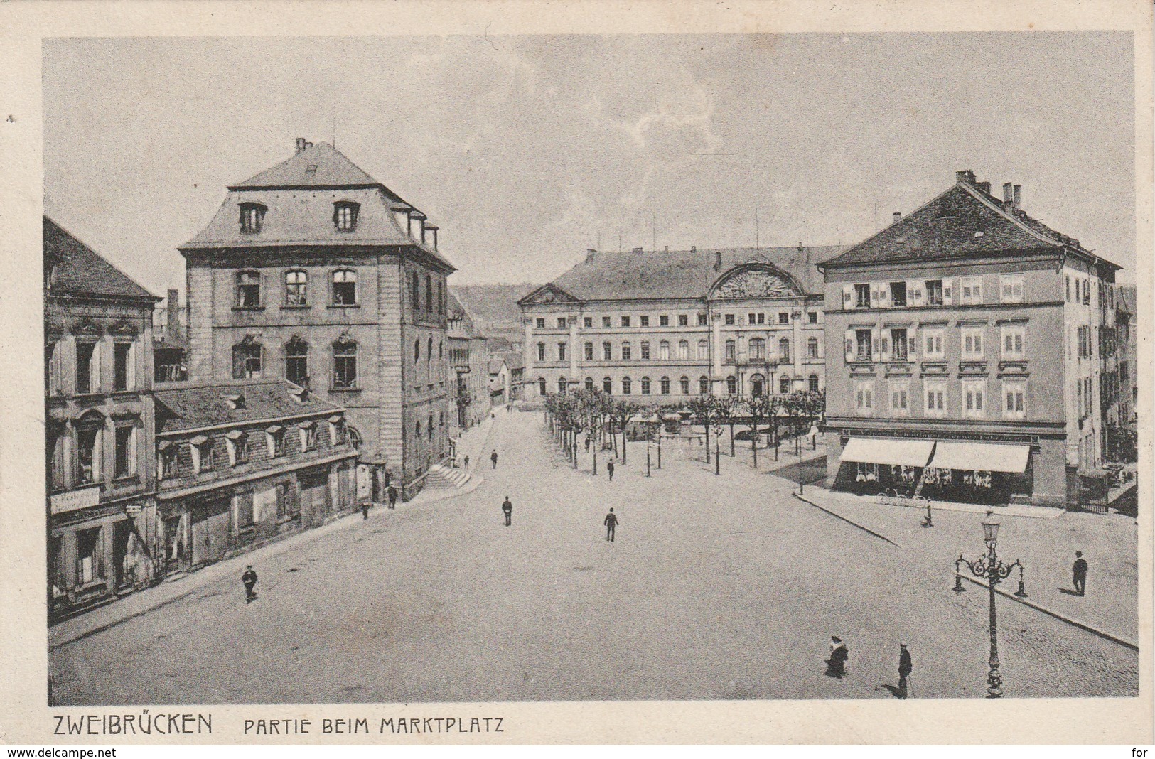 Allemagne : ZWEIBRUCKEN - ZWEIBRUECKEN : Partie Beim Marktplatz - Zweibruecken