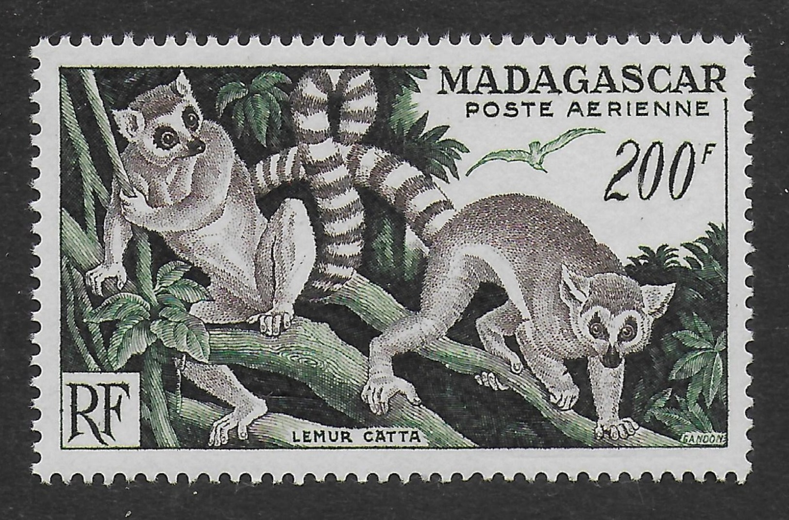 MADAGASCAR 1957 YT PA 77** -  SANS CHARNIERE NI TRACE - Airmail