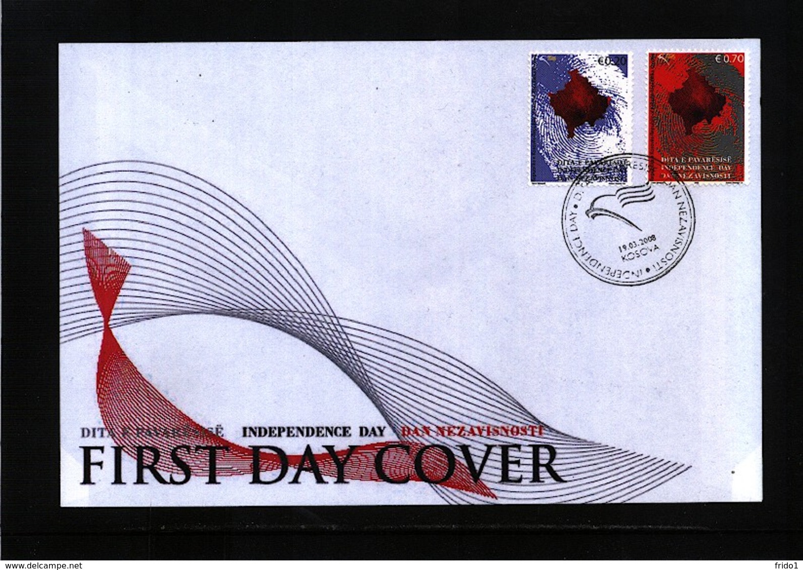 Kosovo 2008 Unabhaengigkeit / Independence Satz / Set Michel 93-94 FDC - Kosovo