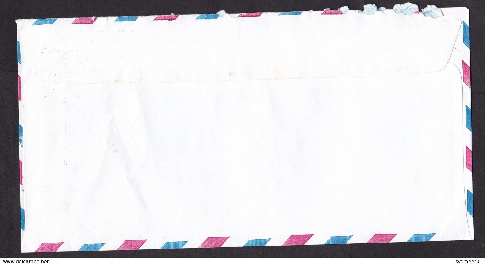 Ghana: Airmail Cover To Netherlands, 1997, 10 Stamps, Fort, Heritage, Inflation (minor Damage) - Ghana (1957-...)