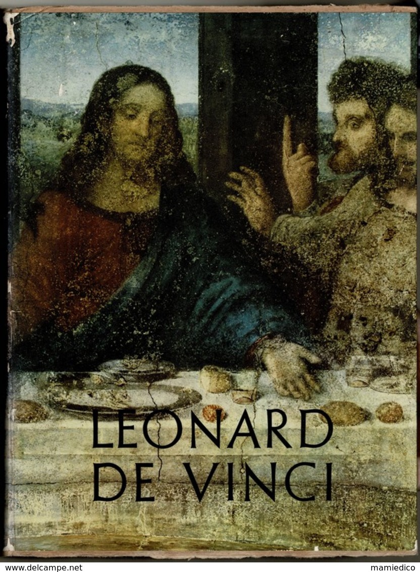 Léonard De Vinci 1958 2 Forts Volumes 28/37 Cm - Art