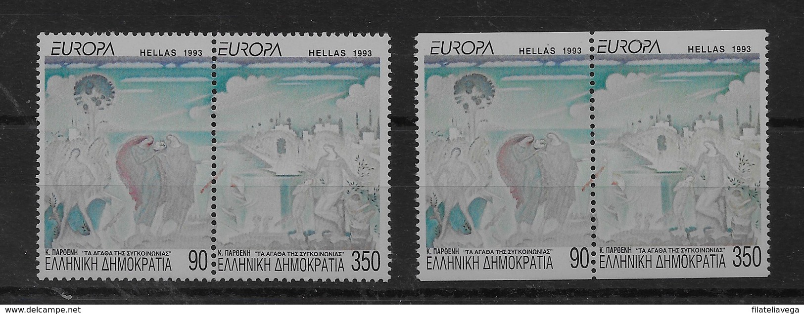 2 Series De Grecia Nº Yvert 1817/18 Y 1819/20 ** - Neufs