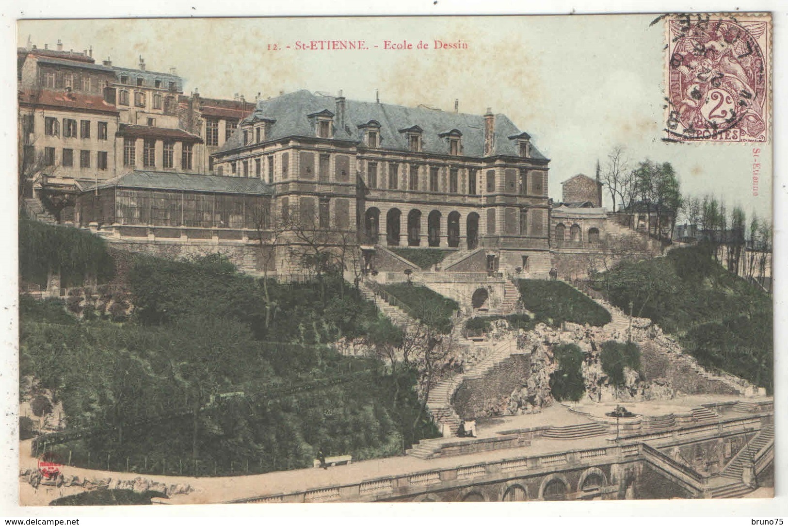 42 - SAINT-ETIENNE - Ecole De Dessin - NG 12 - 1908 - Saint Etienne