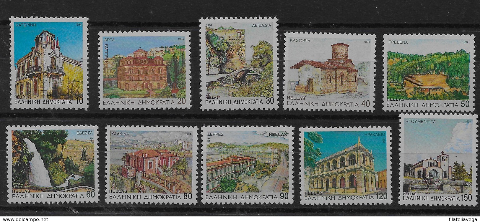 Serie De Grecia Nº Yvert 1846/55 (A) ** - Nuevos