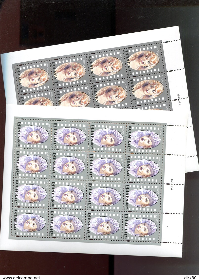 CEPT Poland 1996 Sheets Of 20 MNH - 1996