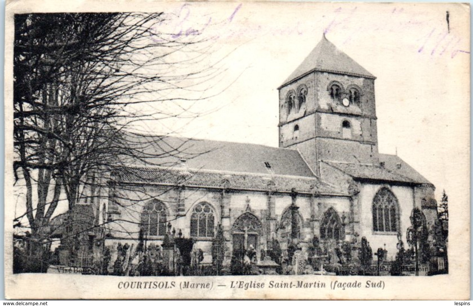 51 - COURTISOLS -- L' Eglise St Martin - Courtisols