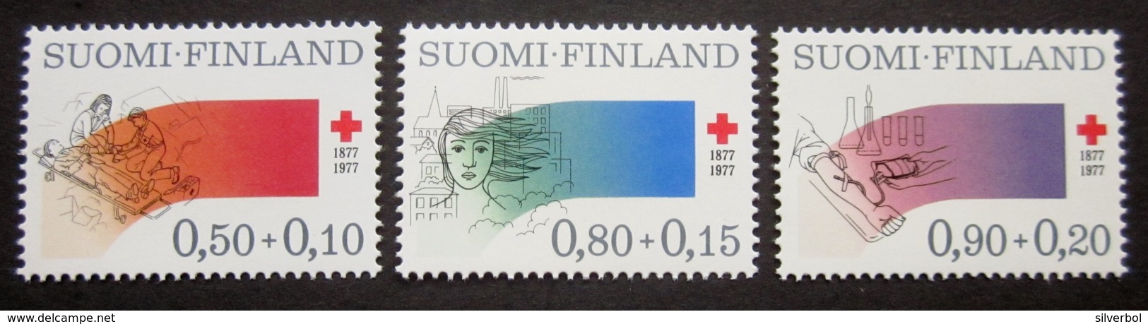 A7797 - Finland - 1977 - Sc. B210-B212 - MNH - Ungebraucht