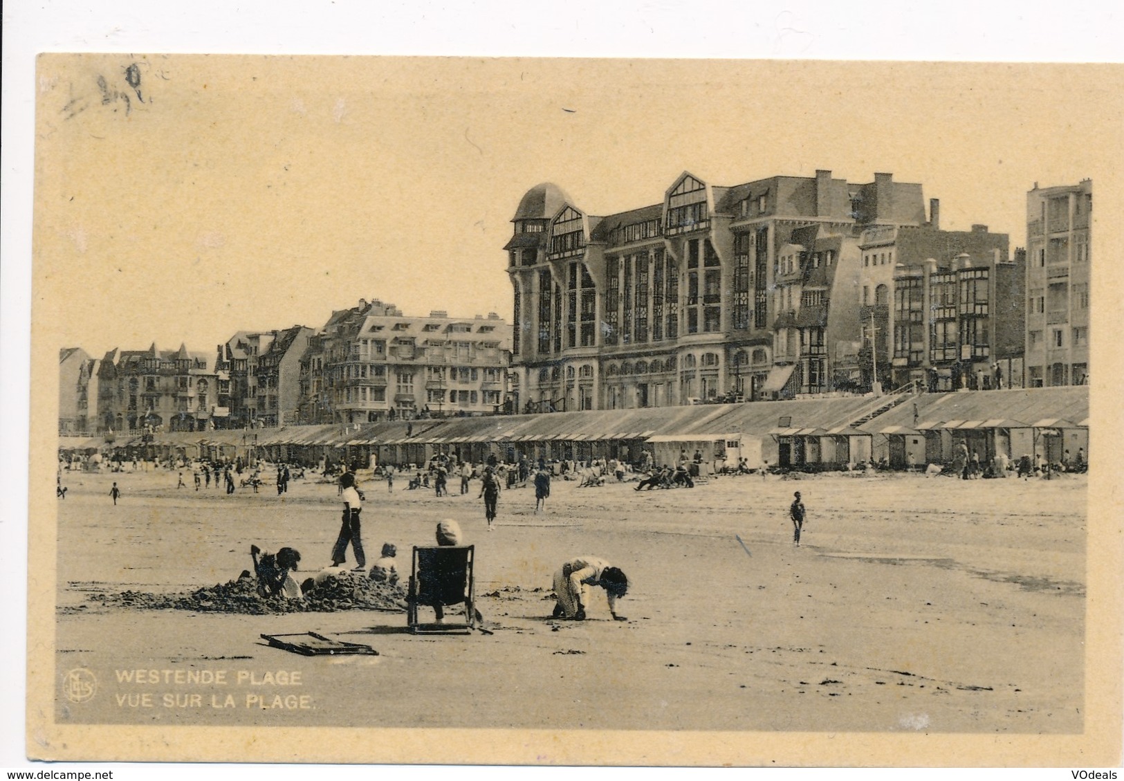 CPA - Belgique -  Flandre Occidentale - Westende - Vue Sur La Plage - Westende